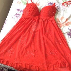 NWOT Sexy baby doll and thong set